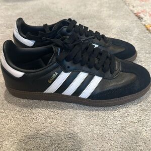 Adidas Samba Black and White Sneakers